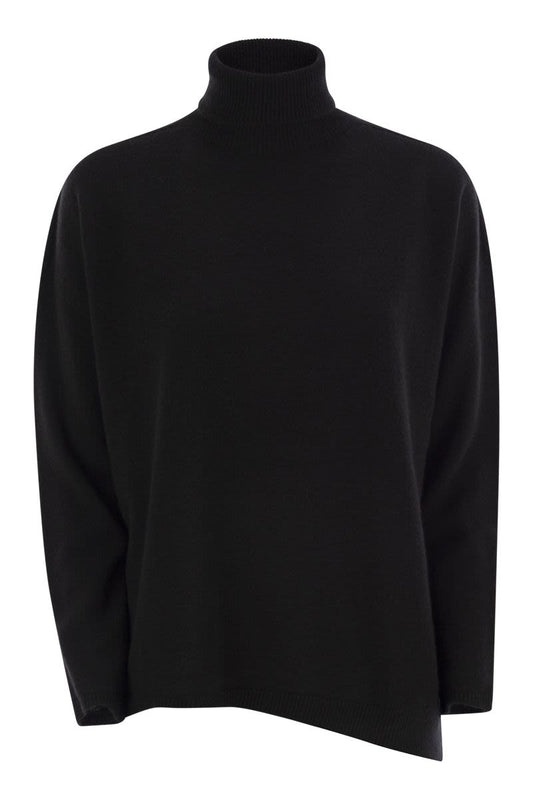 Cashmere turtleneck sweater