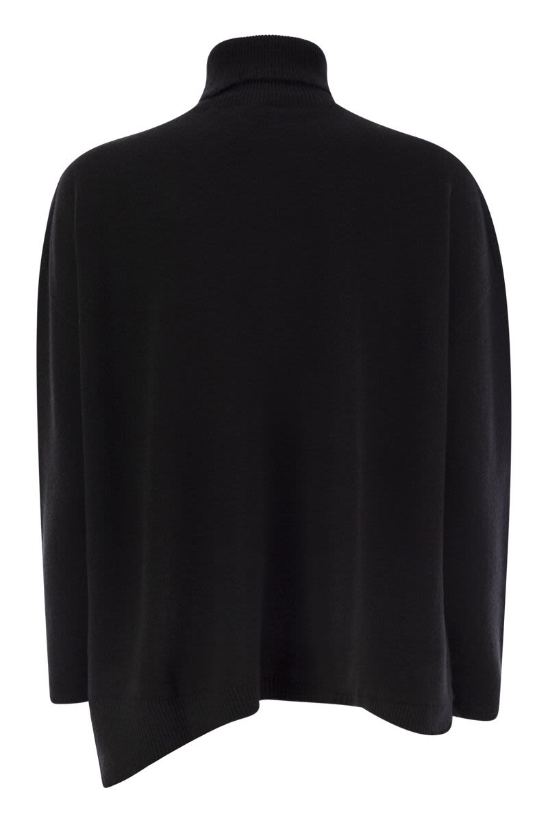 Cashmere turtleneck sweater