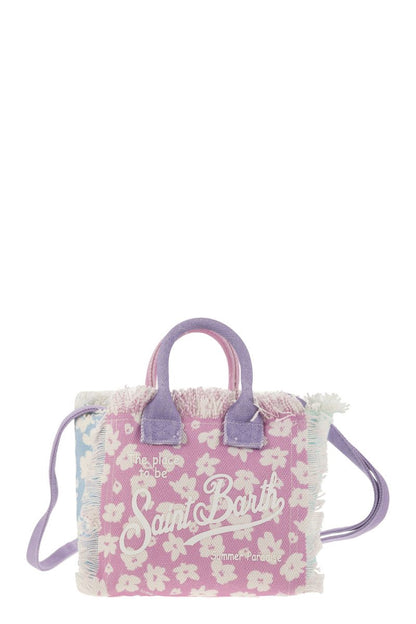 Mini Vanity bag in floral cotton canvas