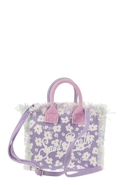 Mini Vanity bag in floral cotton canvas