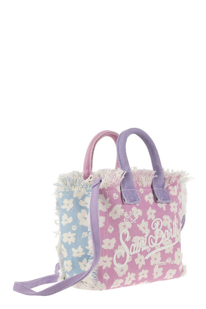 Mini Vanity bag in floral cotton canvas