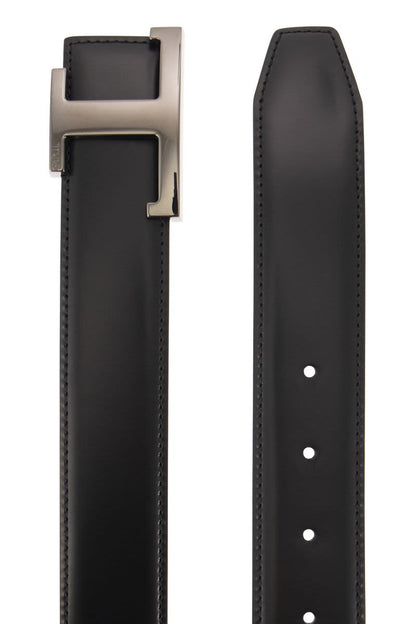 T Timeless reversible leather belt