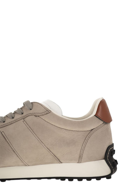 T Vintage Leather Sneakers