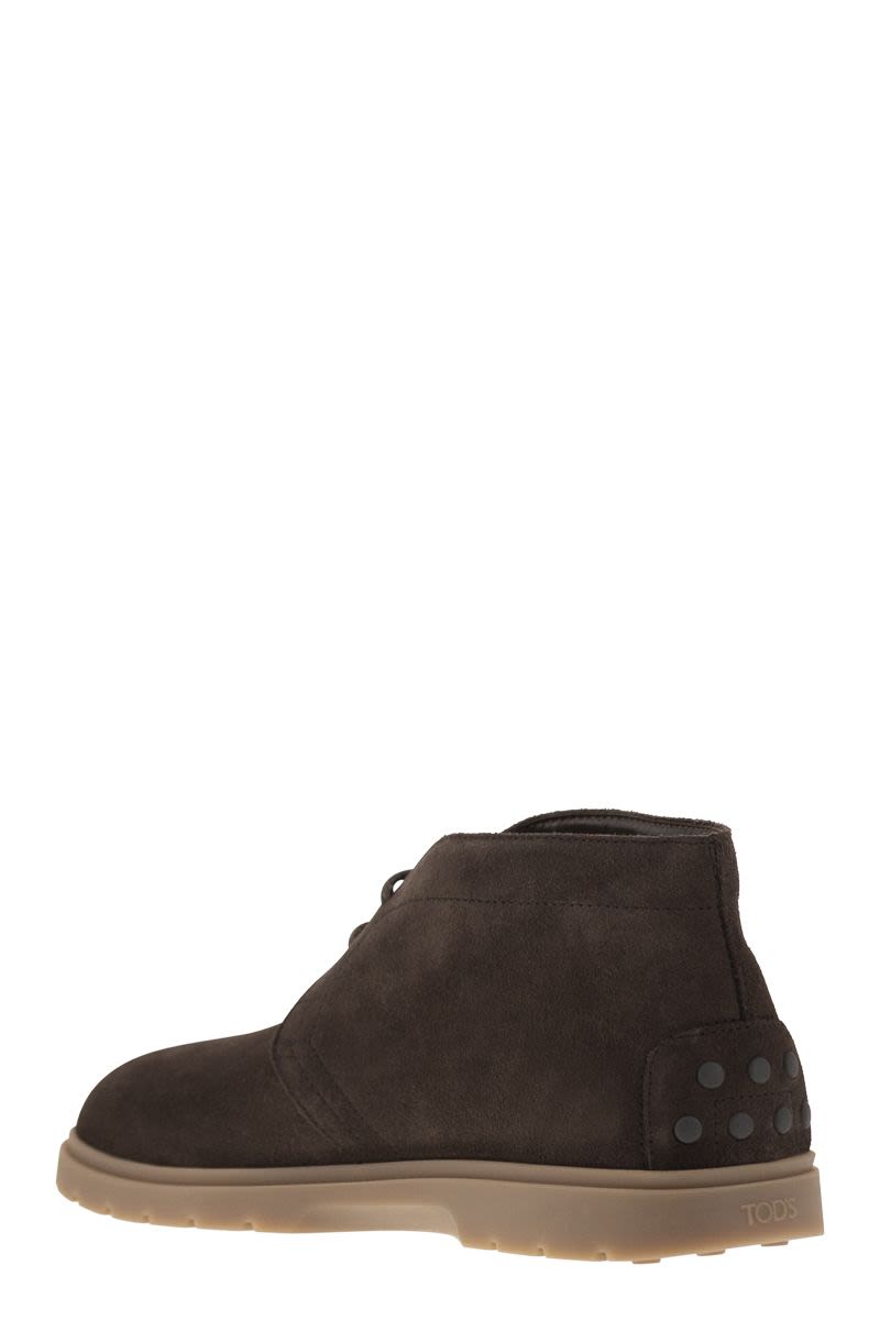 Suede Leather Boots