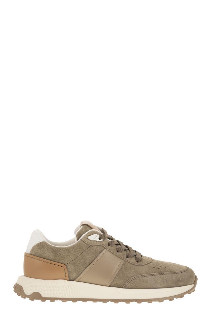 Suede Leather Sneakers