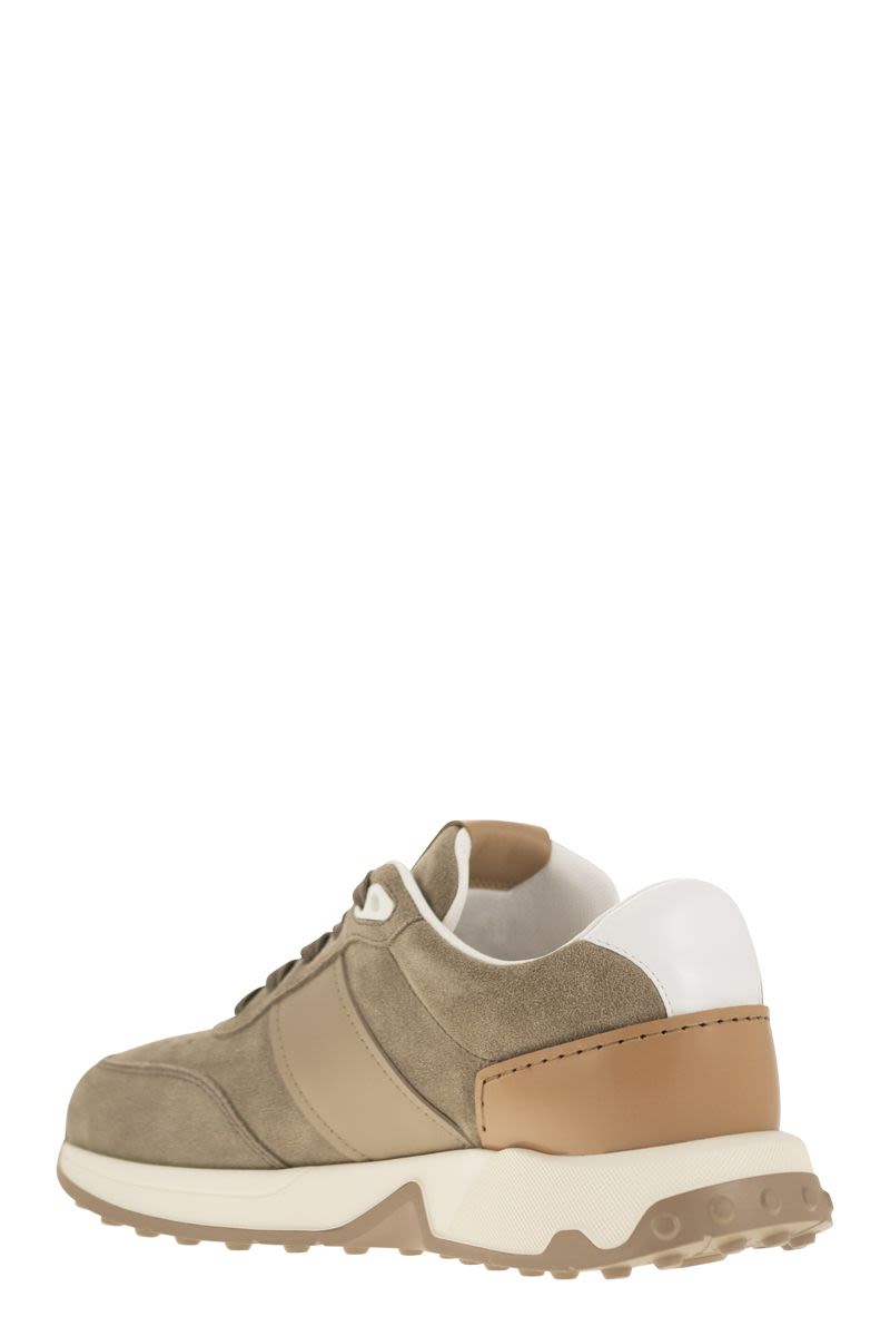 Suede Leather Sneakers