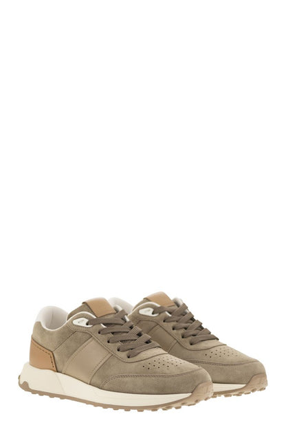 Suede Leather Sneakers