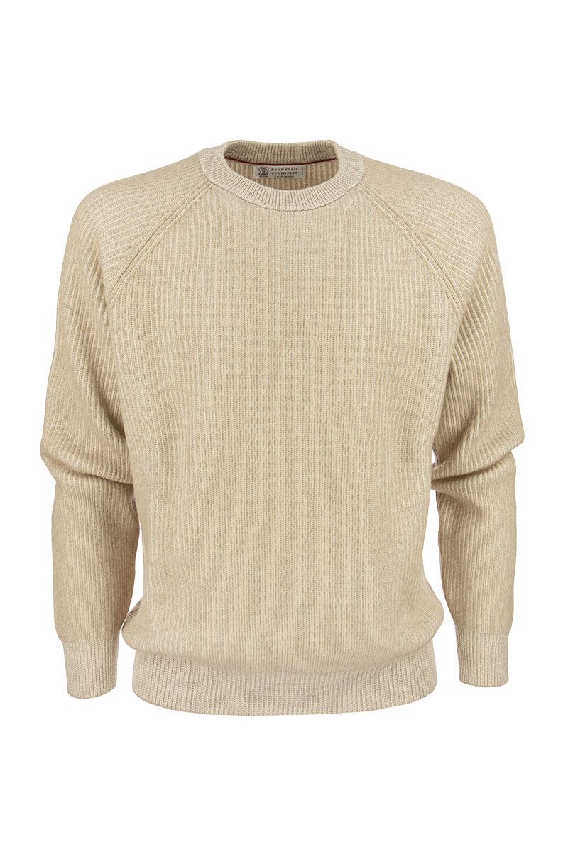 Cashmere crew-neck jumper - VOGUERINI