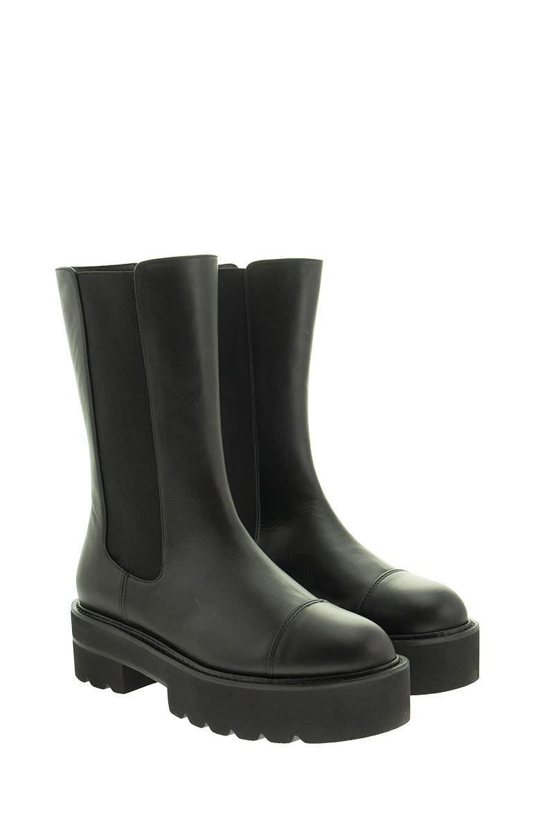 PRESLEY ULTRALIFT - Calf leather boot - VOGUERINI