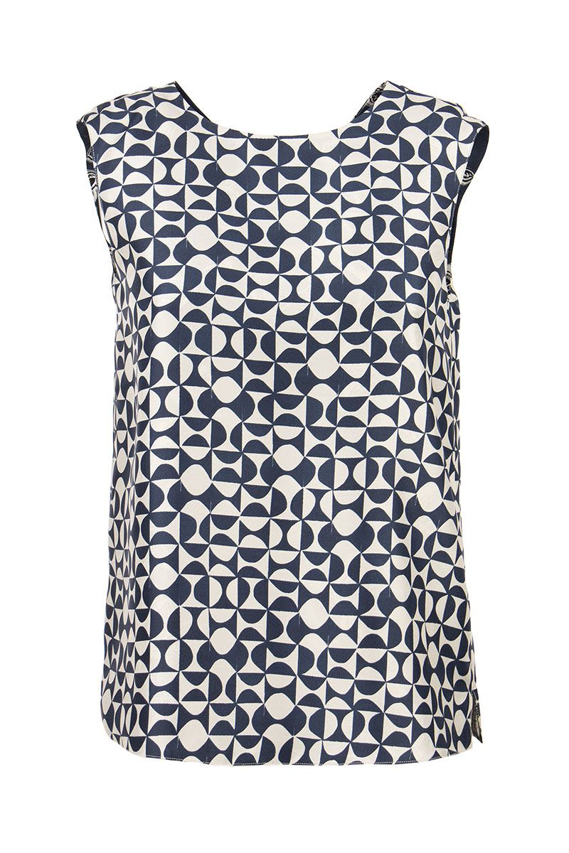 TPRINTA - Reversible Sleeveless Top - VOGUERINI