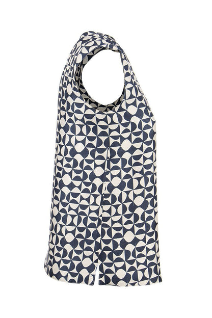 TPRINTA - Reversible Sleeveless Top - VOGUERINI