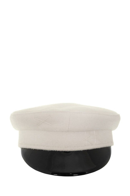 Wool baker boy cap - VOGUERINI