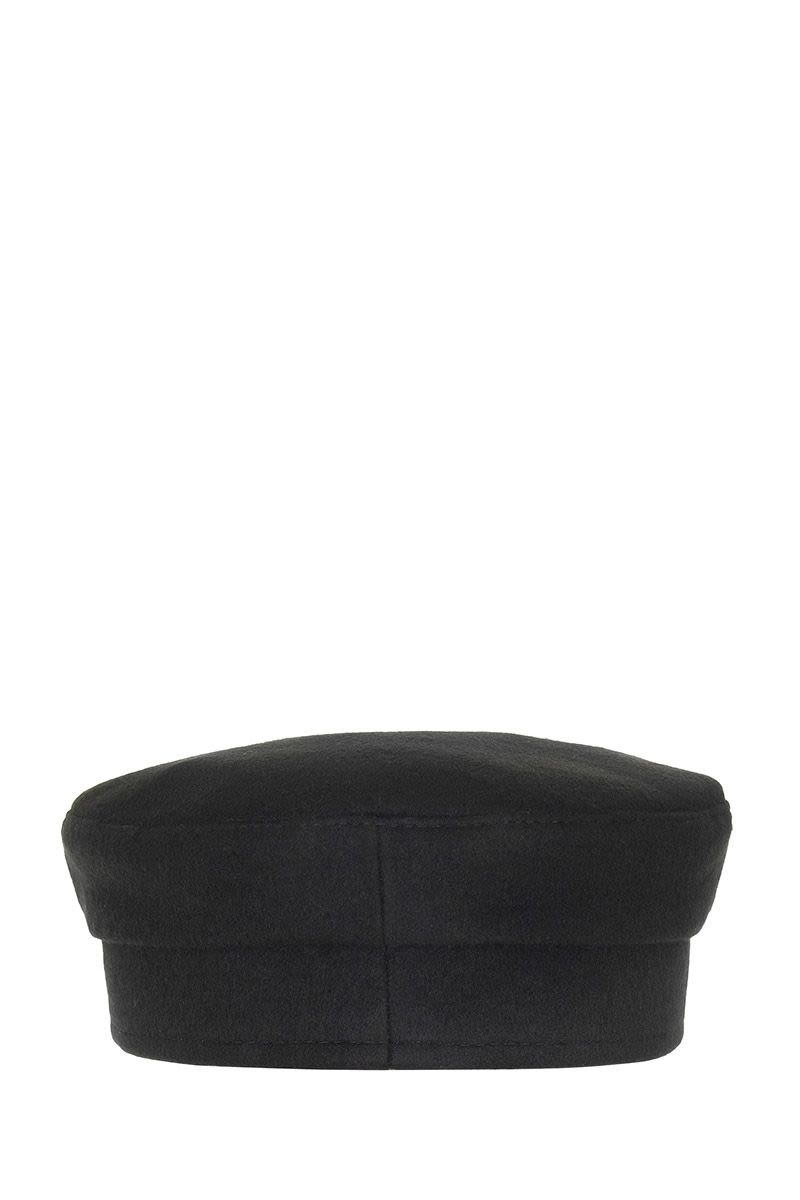 Wool baker boy cap - VOGUERINI