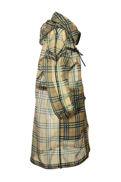 COWBIT - Vintage Check mesh Trench - VOGUERINI