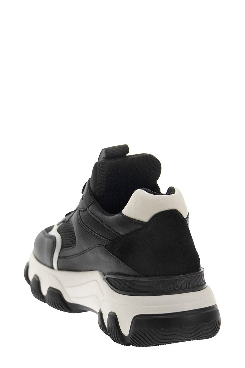 HYPERACTIVE - Leather Sneakers - VOGUERINI