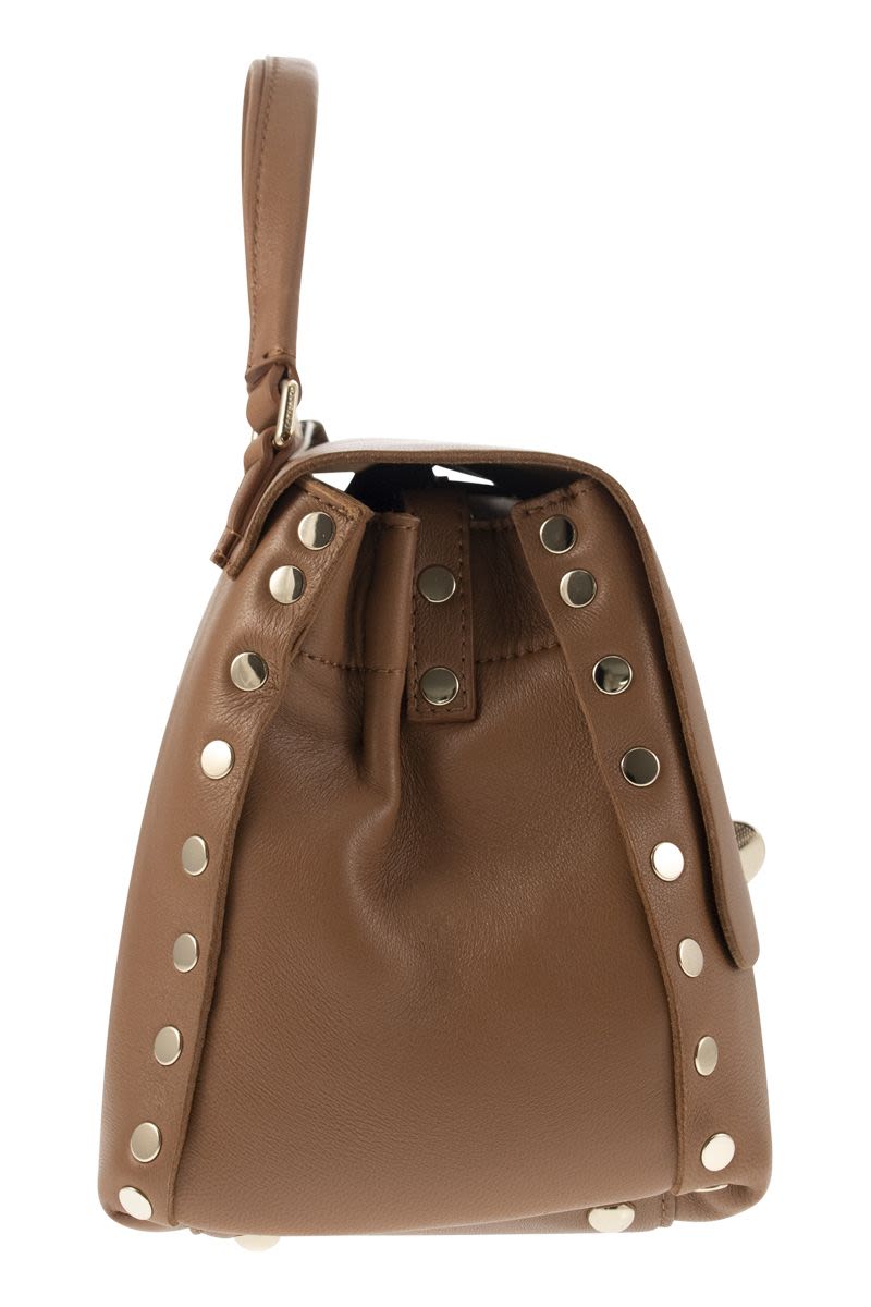 HERITAGE - S leather handbag - VOGUERINI