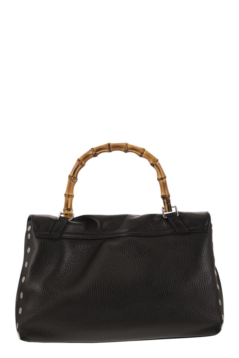 POSTINA - Daily S bag with bamboo handle