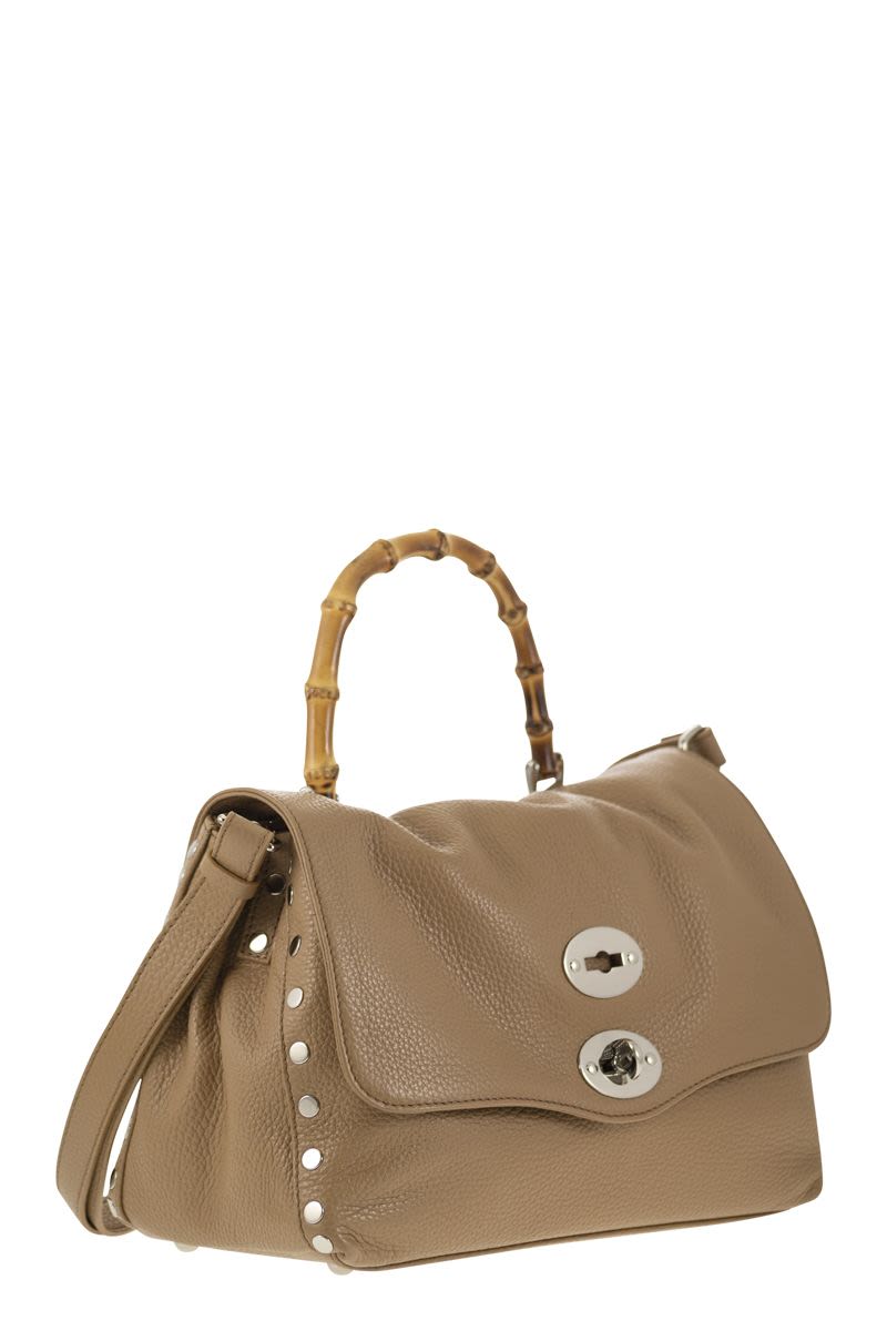 POSTINA - Daily S bag with bamboo handle