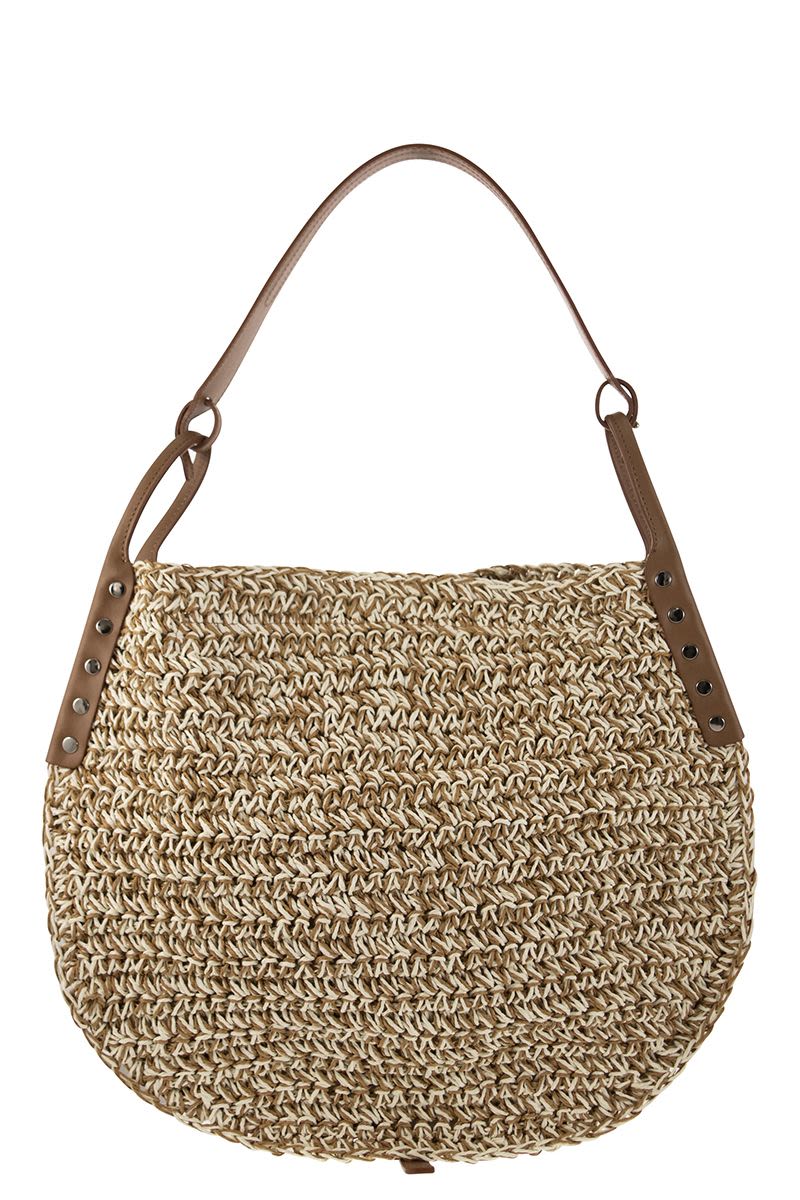 IMA SUN - Raffia bag M - VOGUERINI