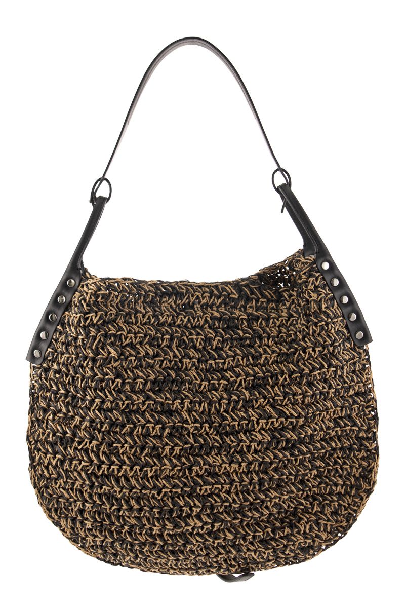 IMA SUN - Raffia bag M - VOGUERINI