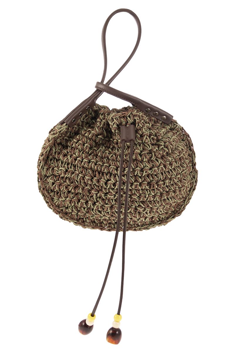 NANAI - BABY raffia handbag - VOGUERINI