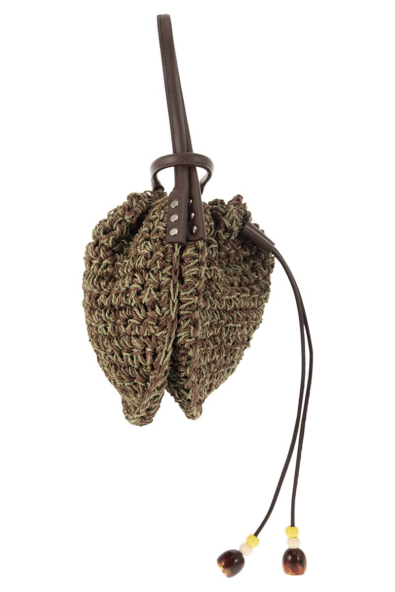 NANAI - BABY raffia handbag - VOGUERINI