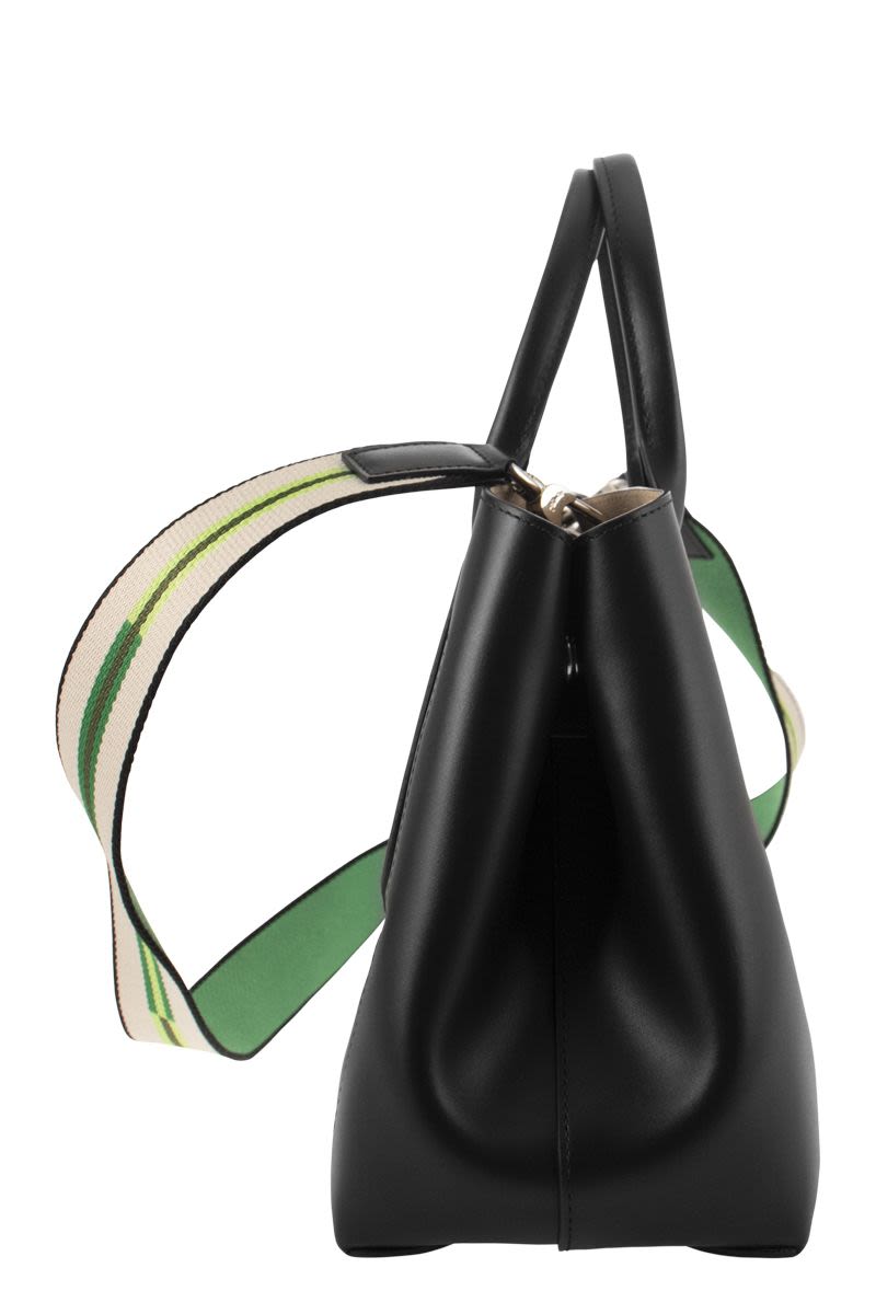 ROSEAU - Bag with fabric handle and shoulder strap - VOGUERINI