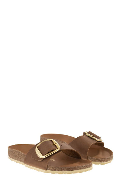 MADRID BIG BUCKLE - Flat Sandal - VOGUERINI