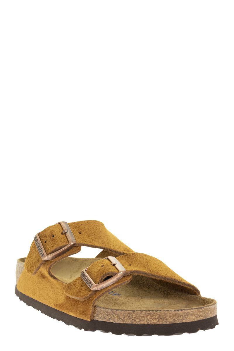 ARIZONA - Suede leather slipper - VOGUERINI