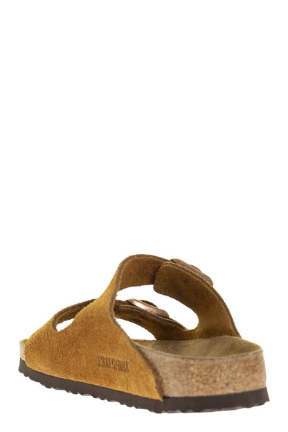 ARIZONA - Suede leather slipper - VOGUERINI