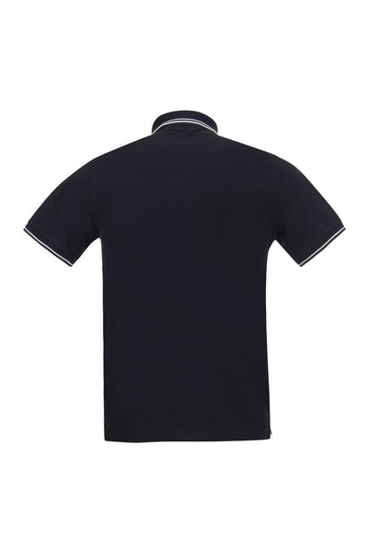 Slim Cotton Polo Shirt - VOGUERINI