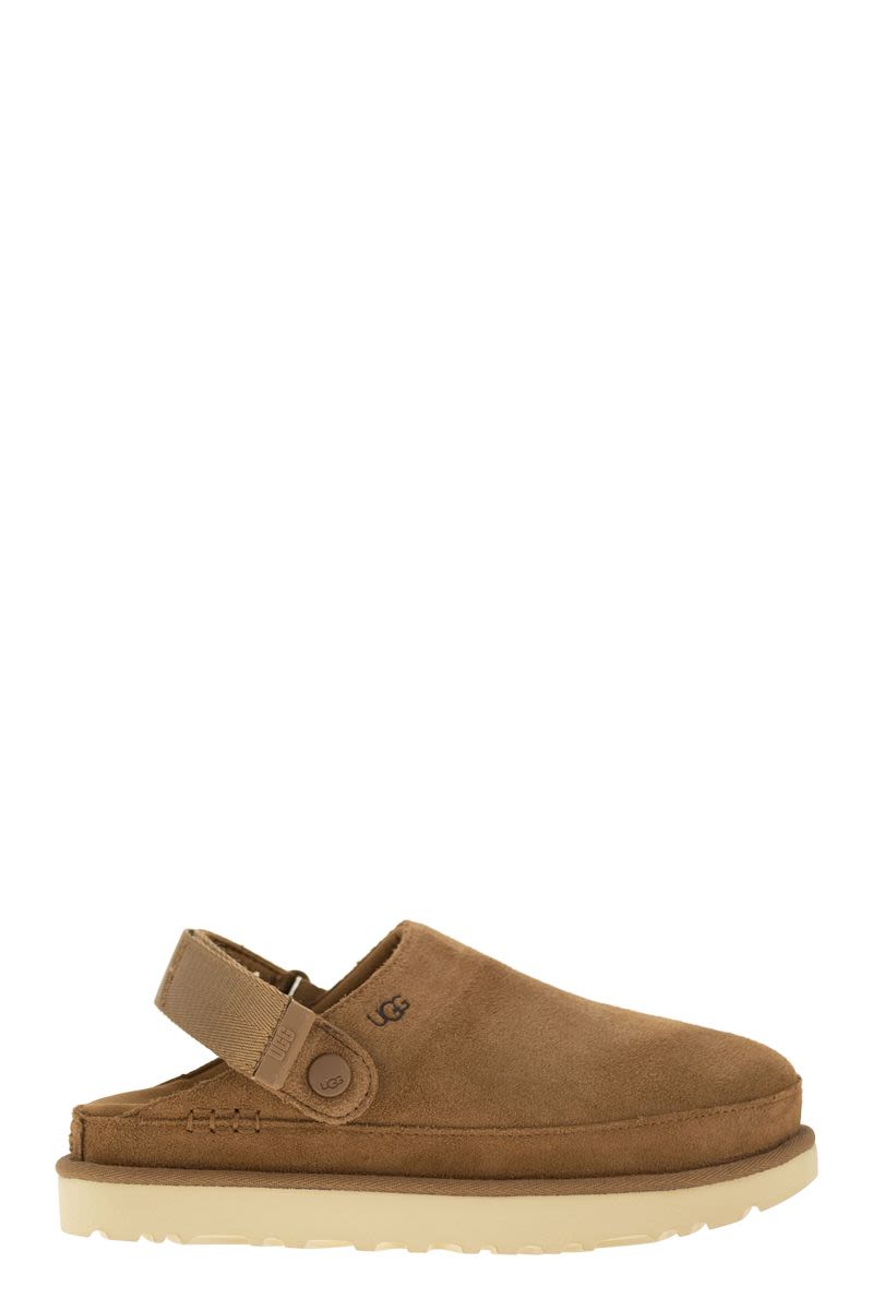 GOLDENSTAR - Suede Sabot - VOGUERINI