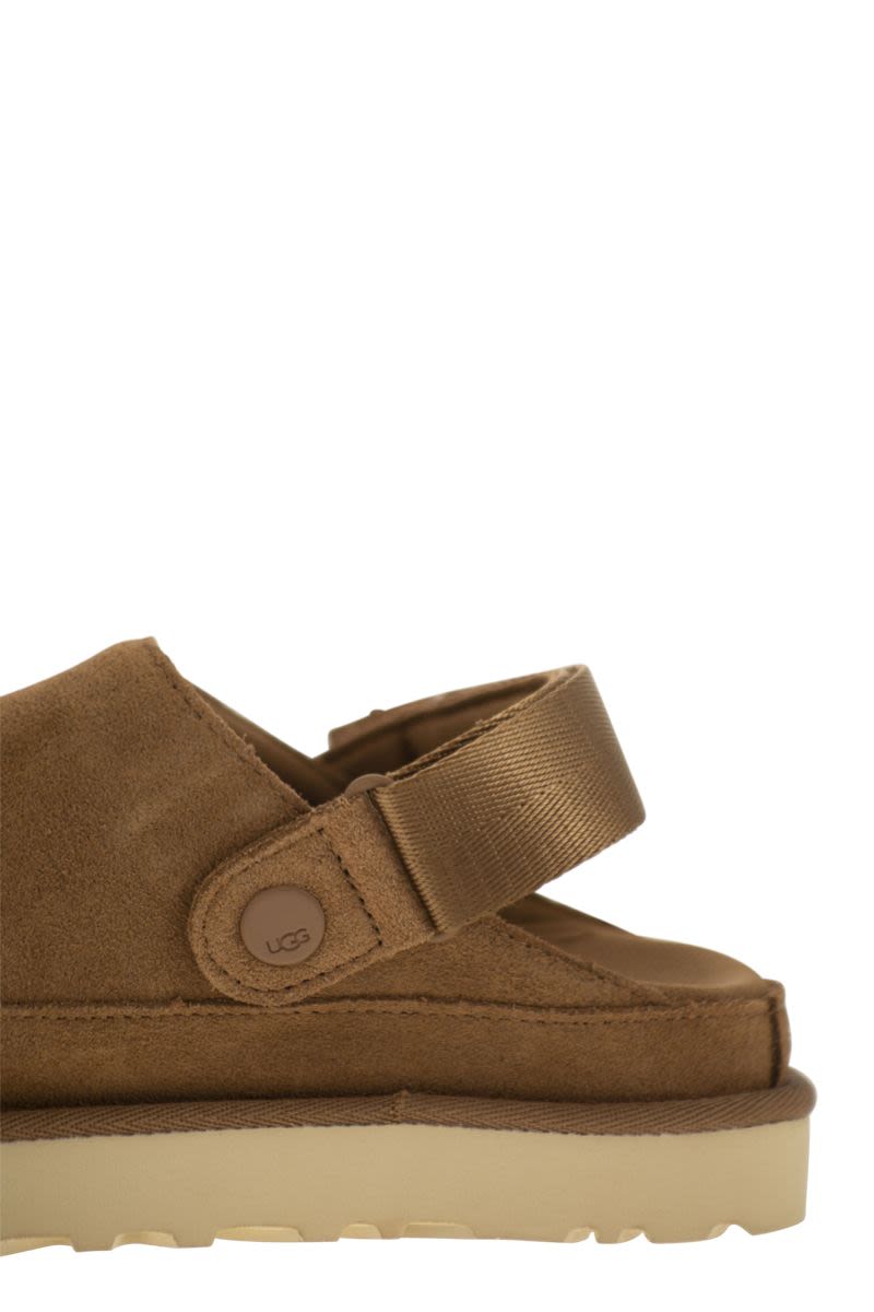 GOLDENSTAR - Suede Sabot - VOGUERINI