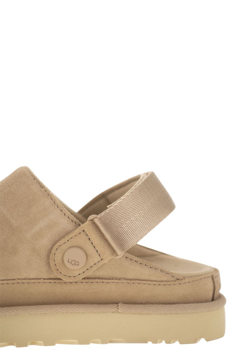 GOLDENSTAR - Suede Sabot - VOGUERINI