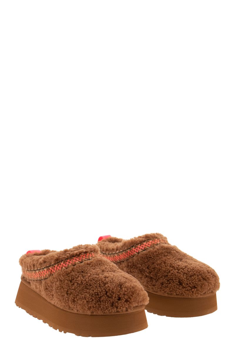 TAZZ UGG BRAID - Sheepskin slipper - VOGUERINI