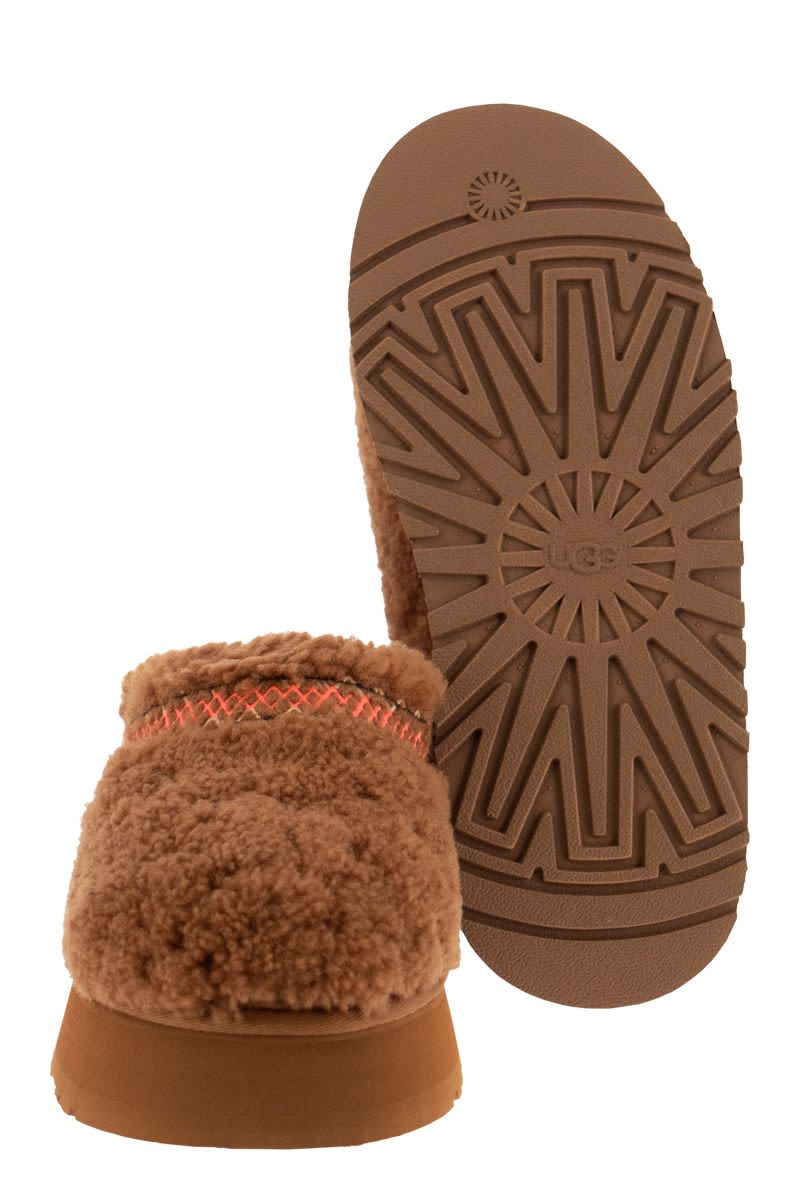 TAZZ UGG BRAID - Sheepskin slipper - VOGUERINI