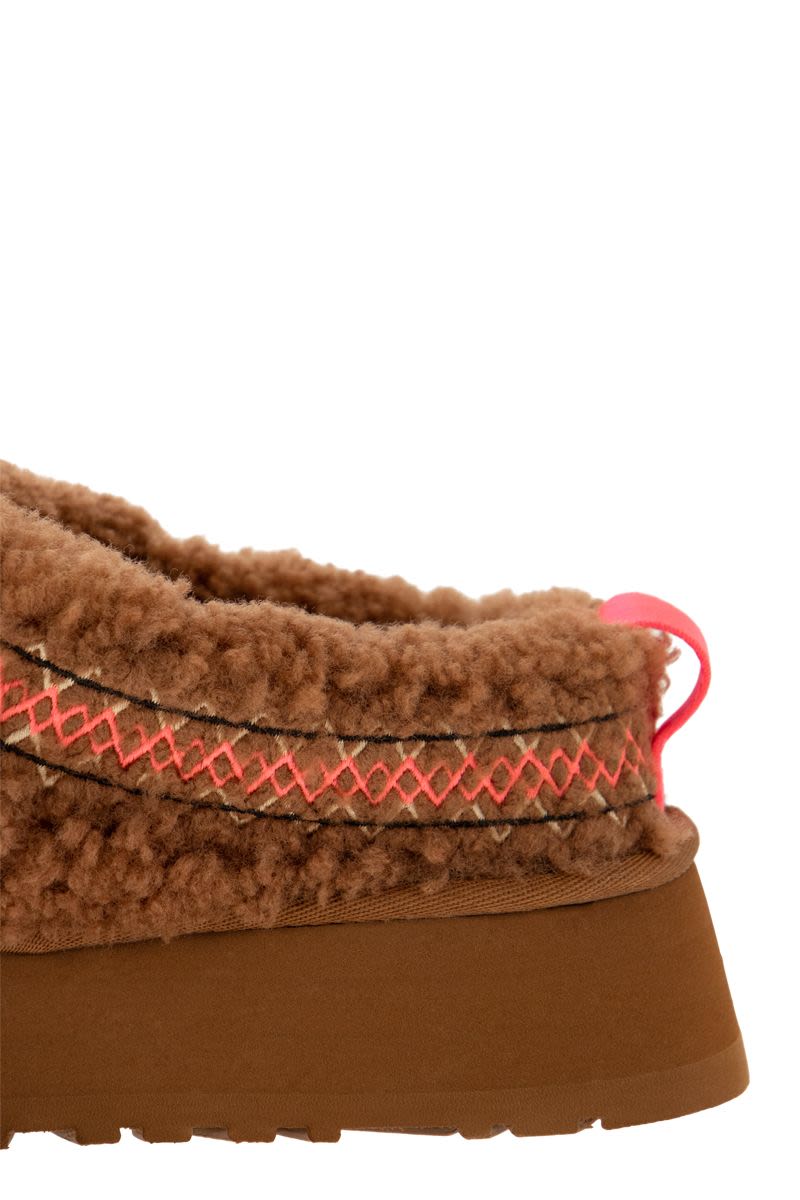 TAZZ UGG BRAID - Sheepskin slipper - VOGUERINI