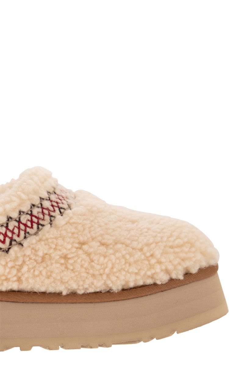 TAZZ UGG BRAID - Sheepskin slipper - VOGUERINI