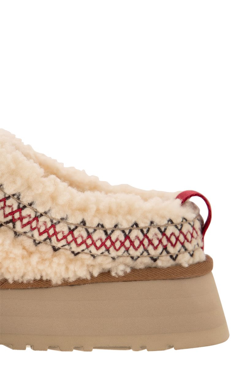 TAZZ UGG BRAID - Sheepskin slipper - VOGUERINI