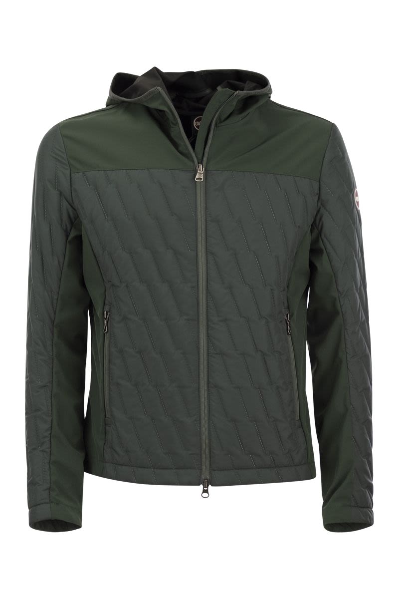 Padded jacket with ultrasonic seams - VOGUERINI