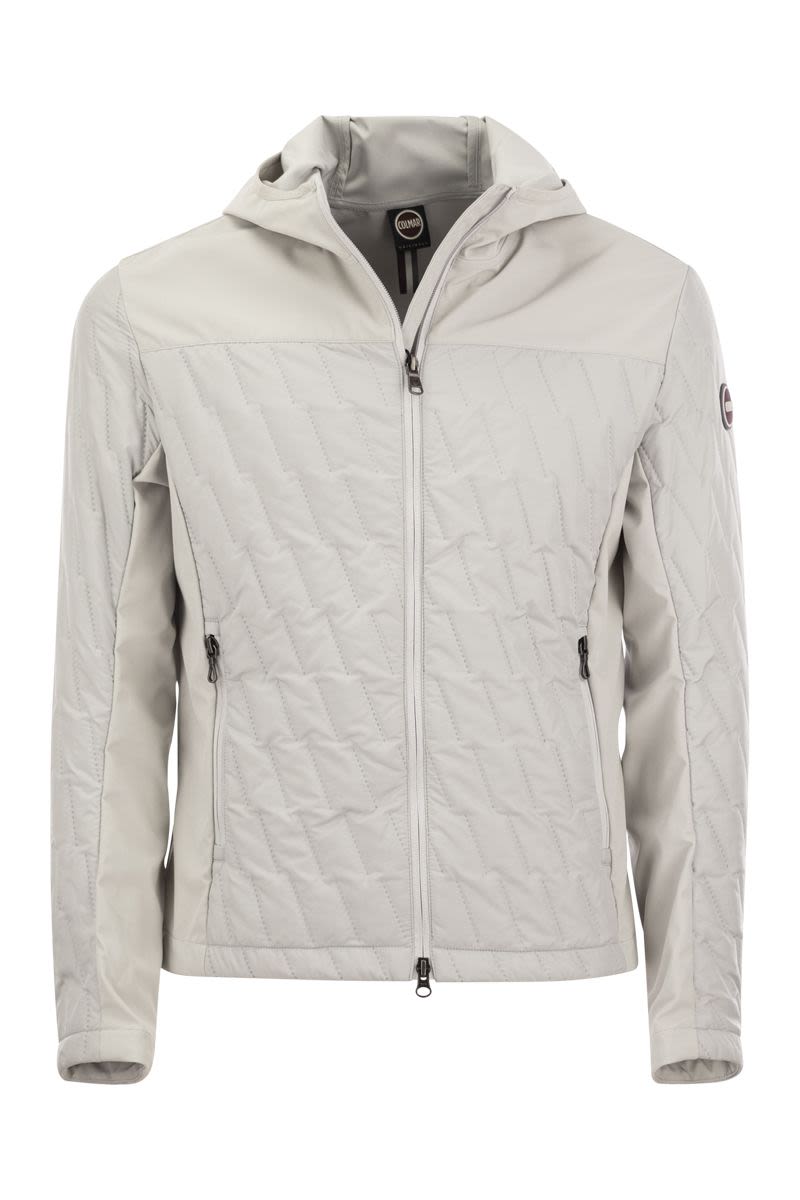 Padded jacket with ultrasonic seams - VOGUERINI