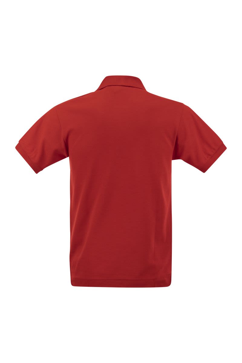 Classic fit Cotton pique Polo Shirt - VOGUERINI