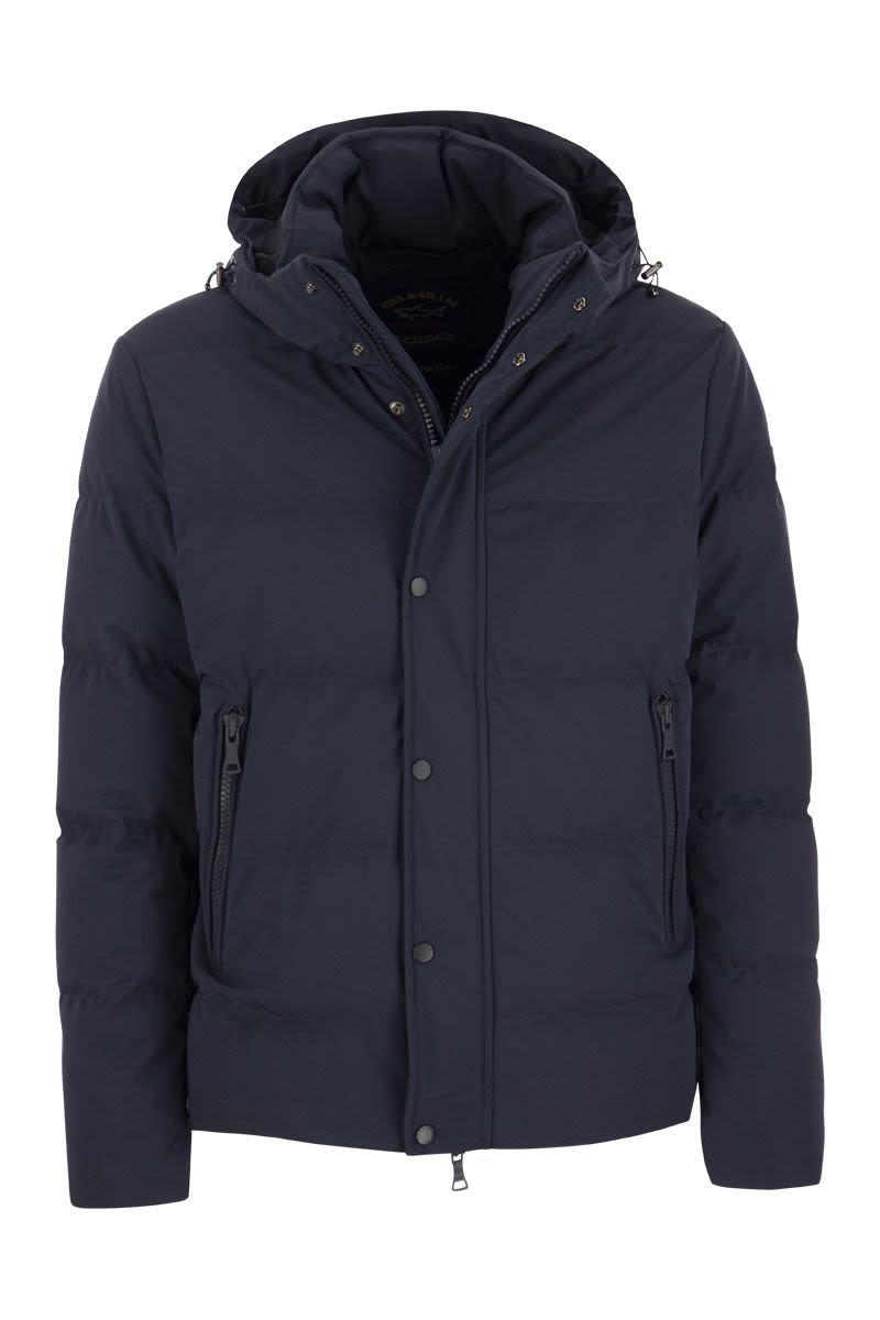 Down jacket with hood - VOGUERINI