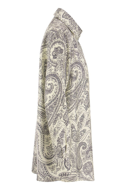 Silk shirt with Paisley print - VOGUERINI