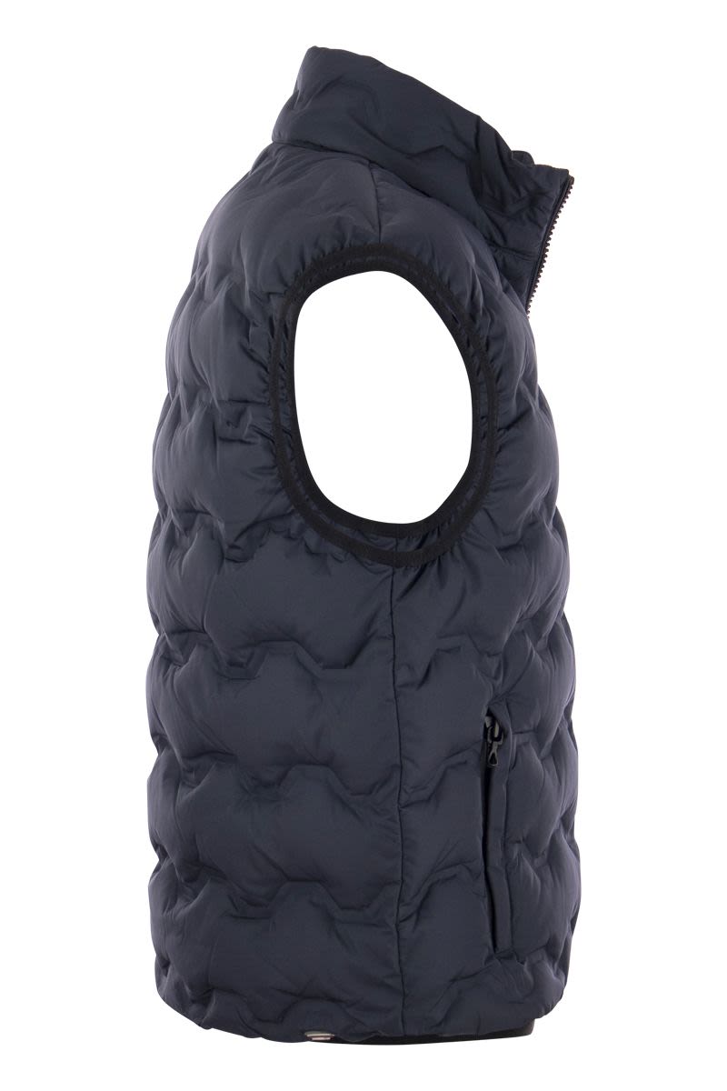 UNCOMMON - Quilted Down Vest - VOGUERINI