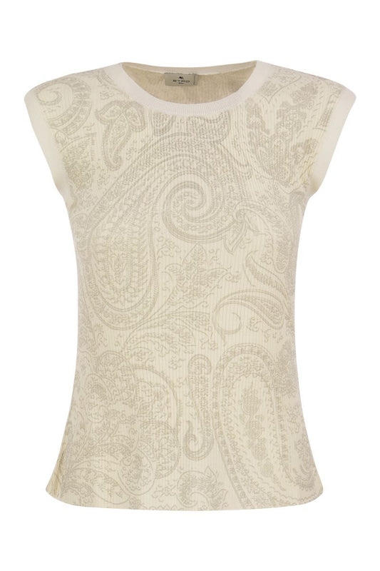 Silk, viscose Paisley top - VOGUERINI