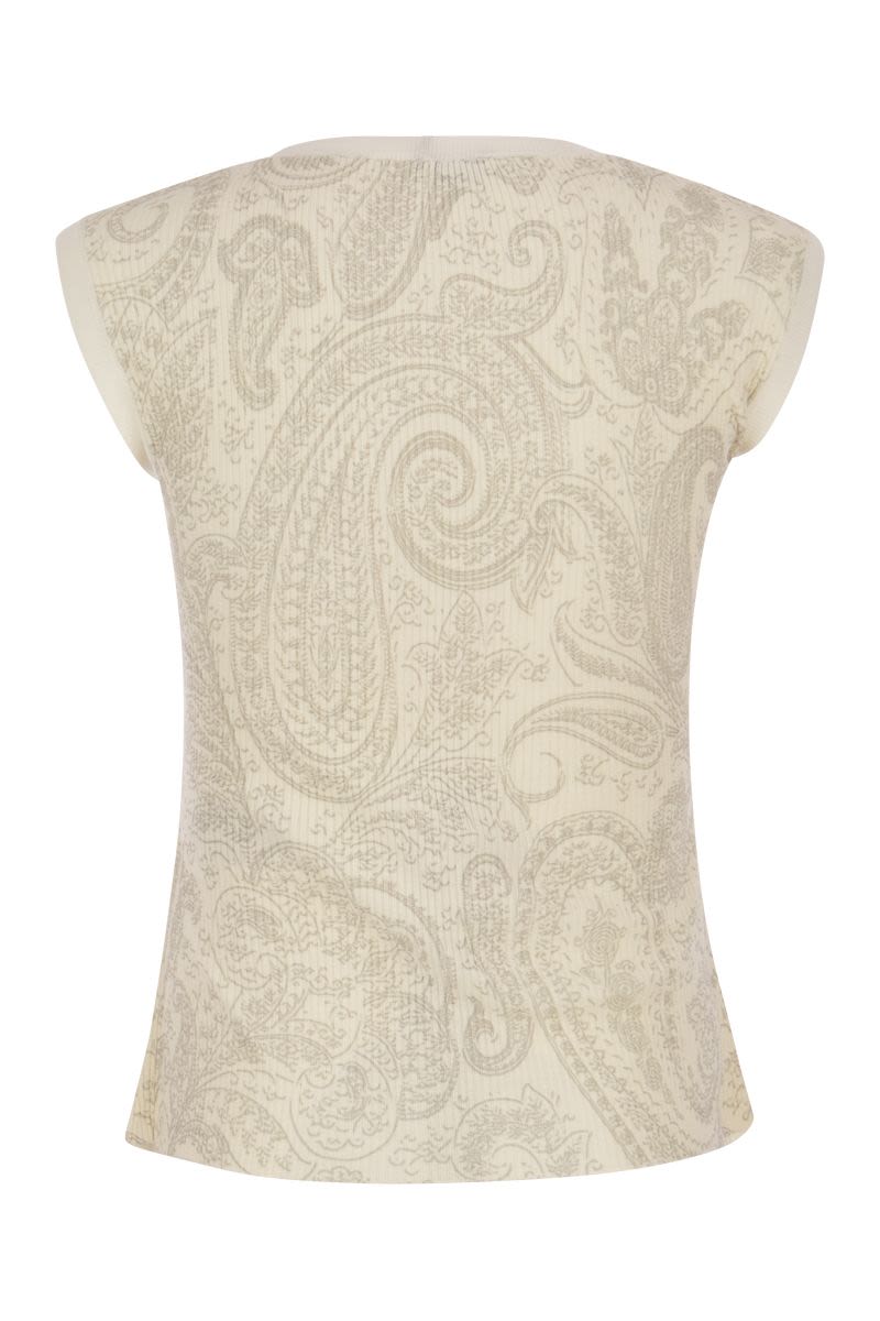 Silk, viscose Paisley top - VOGUERINI