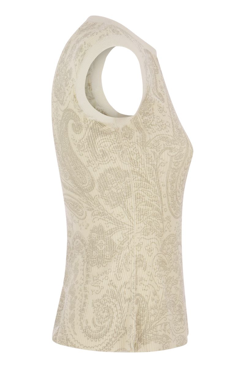 Silk, viscose Paisley top - VOGUERINI