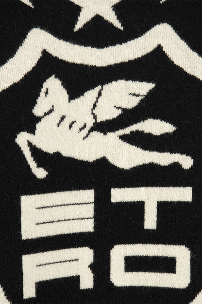 Jacquard jersey with heraldic coat of arms - VOGUERINI