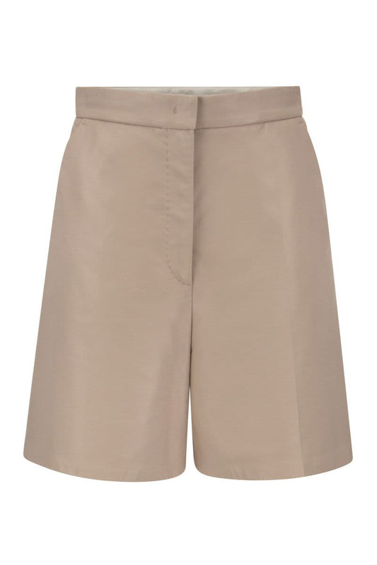 LACUNA - Nappa leather shorts - VOGUERINI